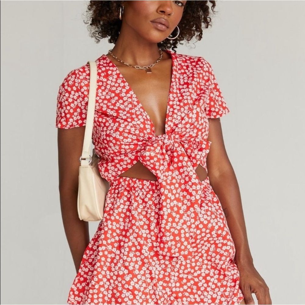 Princess Polly Virgo Tie Front Romper